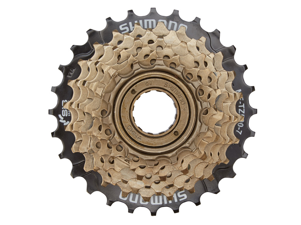 Shimano Frikrans Mf-tz500 Gear 14-28 Tands Med Gevind