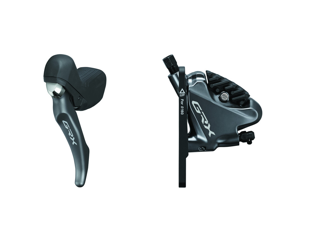 Shimano Grx Bremsegreb Venstre  Bremsekaliber Og Olieslange Hydraulisk Rx810 Rx810