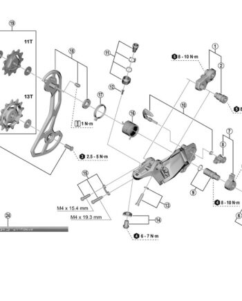 Shimano Grx Inderplade Til Bagskifter Model Rd-rx820