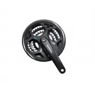 Shimano Kranksæt   8sp Trippel 175mm Sort  48 38 28t 175mm   -sp Kranksæt