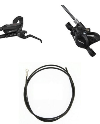 Shimano Mt200 Hydraulisk Bremsesæt Og Mekanisk Gearskifter   Klinger For Venstre