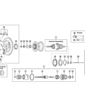 Shimano Nexave Planethjul Til If-c530