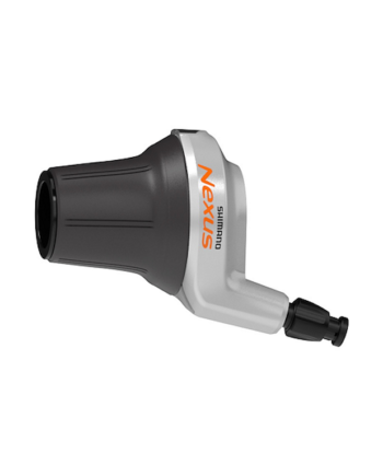 Shimano Nexus Revo Greb   Gear Sølv Inklusiv Gearwire Med Yderkabel For Cj-nx10