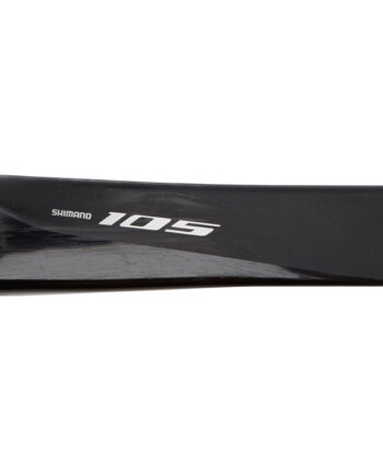 Shimano 105 Pedalarm Venstre Side Til Fc-r7000 172 5mm Lang Splined Fit Sort