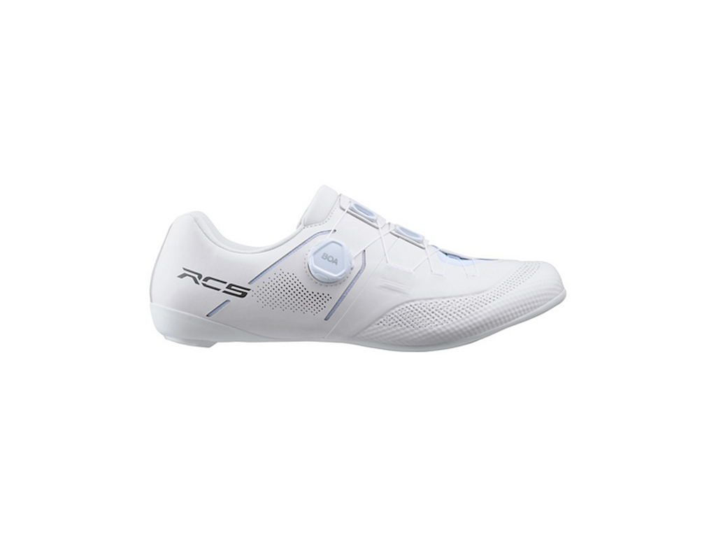 Shimano Rc503 Cykelsko Road Rc5 Bred Model Hvid Str  42