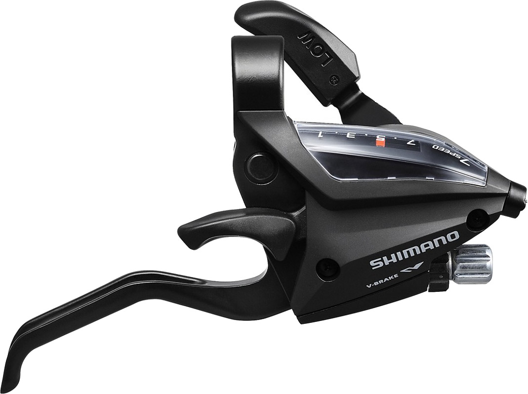 Shimano Skiftegreb Højre St-ef500   Speed Sort