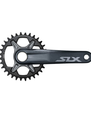 Shimano Slx Kranksæt Fc-m7120 Sort Single Uden Klinge 165 Mm Pedalarme