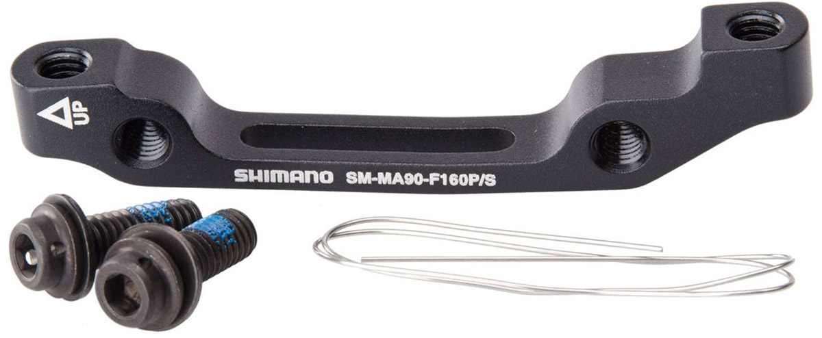 Shimano Sm-ma90-f160p   Skivebremseadapter 160mm For Is Til Post Mount