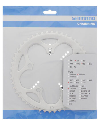 Shimano Tiagra 50 Tands Klinge Til Dobbelt Kranksæt Fc-4550