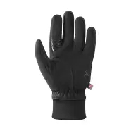Shimano Windstopper Primaloft Gloves Black Yellow   Cykel Handsker