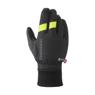 Shimano Windstopper Primaloft Gloves Black Yellow Xl Cykel Handsker