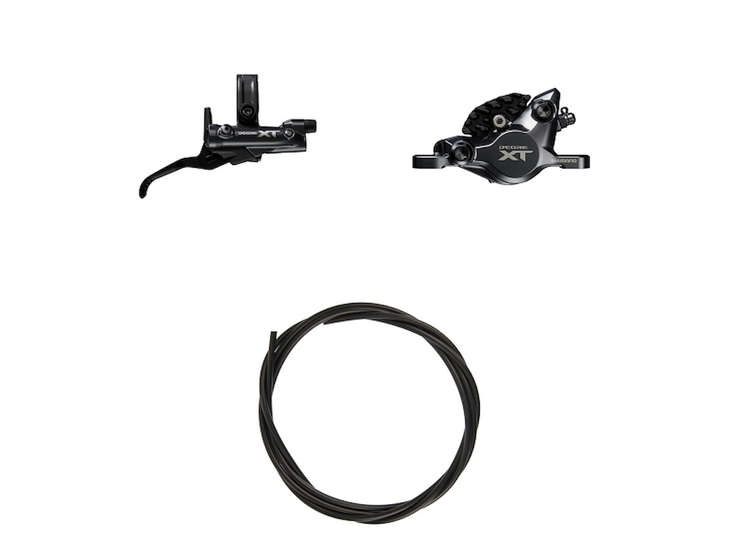 Shimano Xt M8200 Hydraulisk Bremsesæt Til Mtb Bag Højre Resin