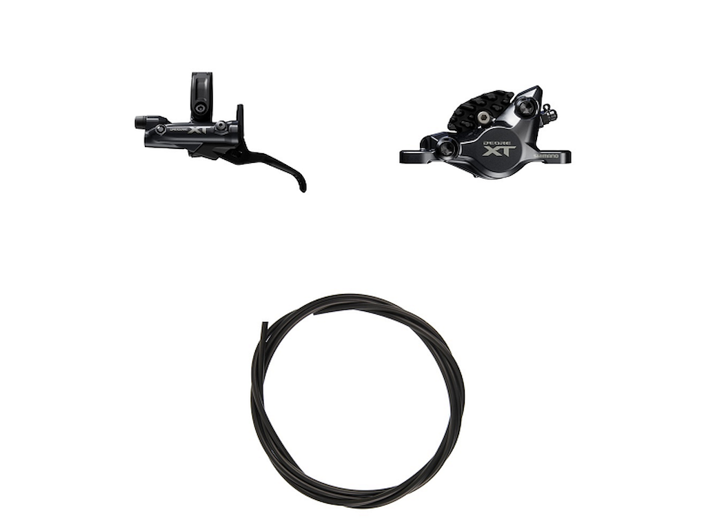 Shimano Xt M8200 Hydraulisk Bremsesæt Til Mtb Front Venstre Resin