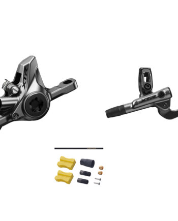 Shimano Xtr M9100 Hydraulisk Bremsesæt For Venstre Resinl Klodser