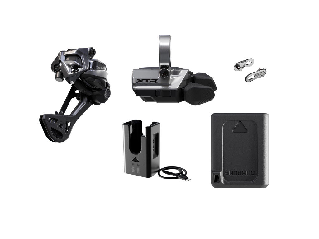 Shimano Xtr M9250 Opgraderingskit Di2 Elektronisk Sgs Og Trigger Med Klampe