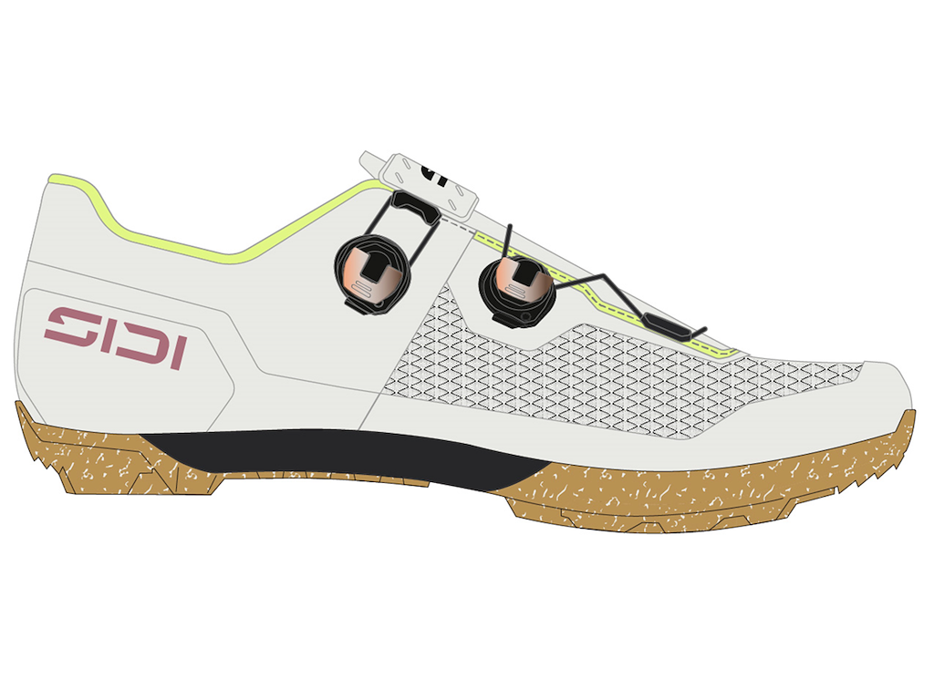 Sidi Ravix Cykelsko Gravel Ice White Str 40