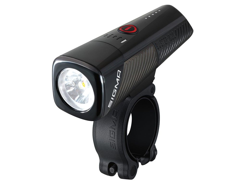 Sigma Buster 800 Fl Forlygte   Sort
