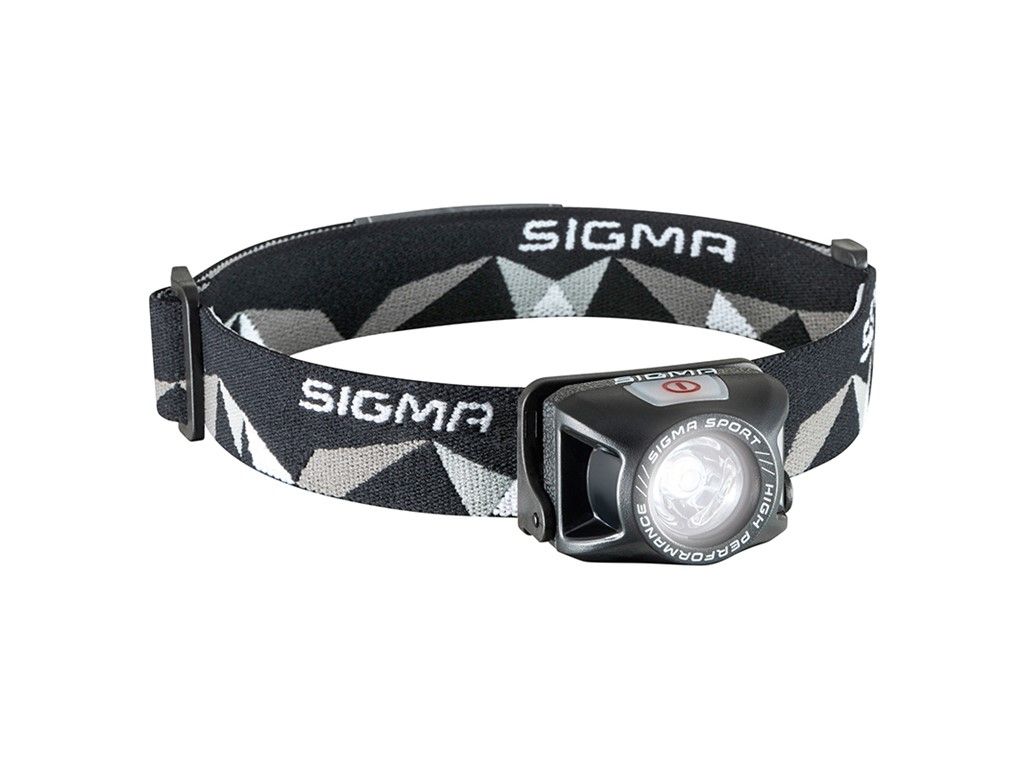 Sigma Hovedbåndslygte Ii   Sort Hvid