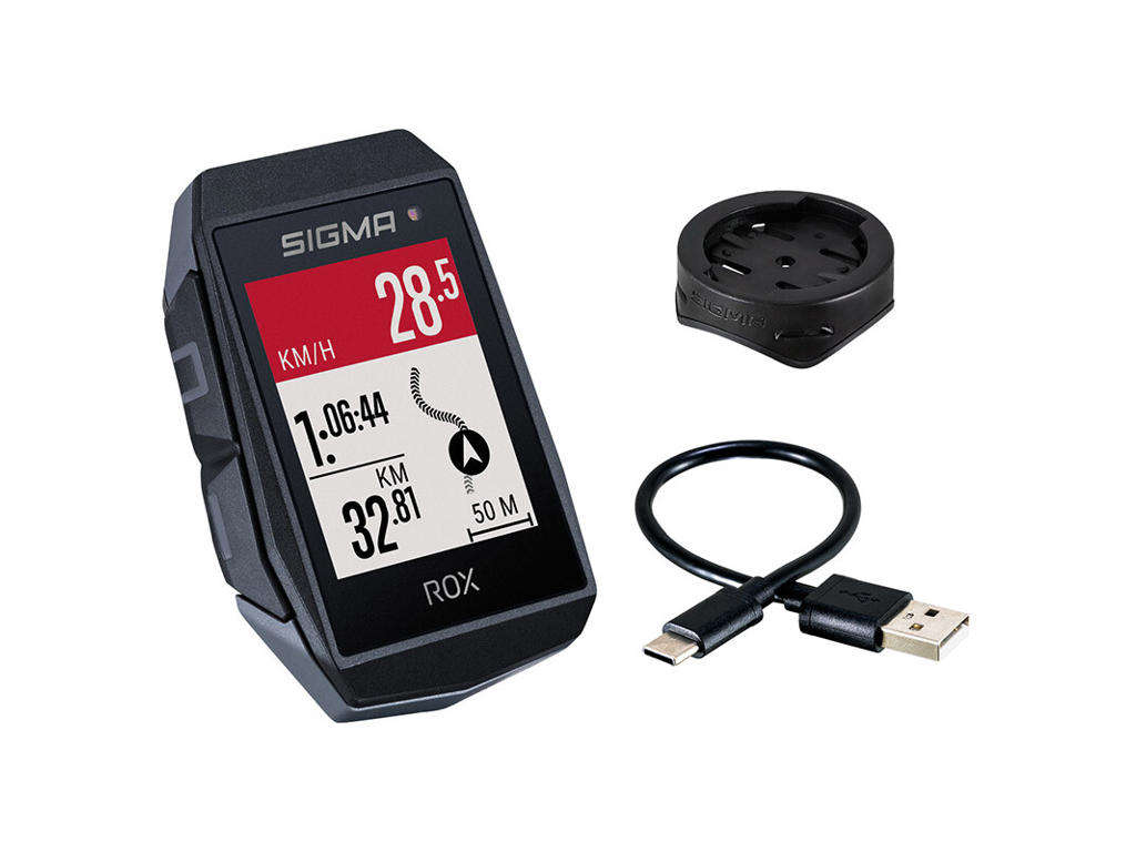 Sigma Rox 11 Evo Cykelcomputer Med Gps Sort