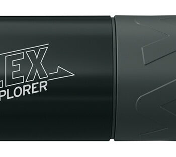Sks Airflex Explorer Minipumpe 205mm 5bar 73psi Almindelig   Racerventil Sort