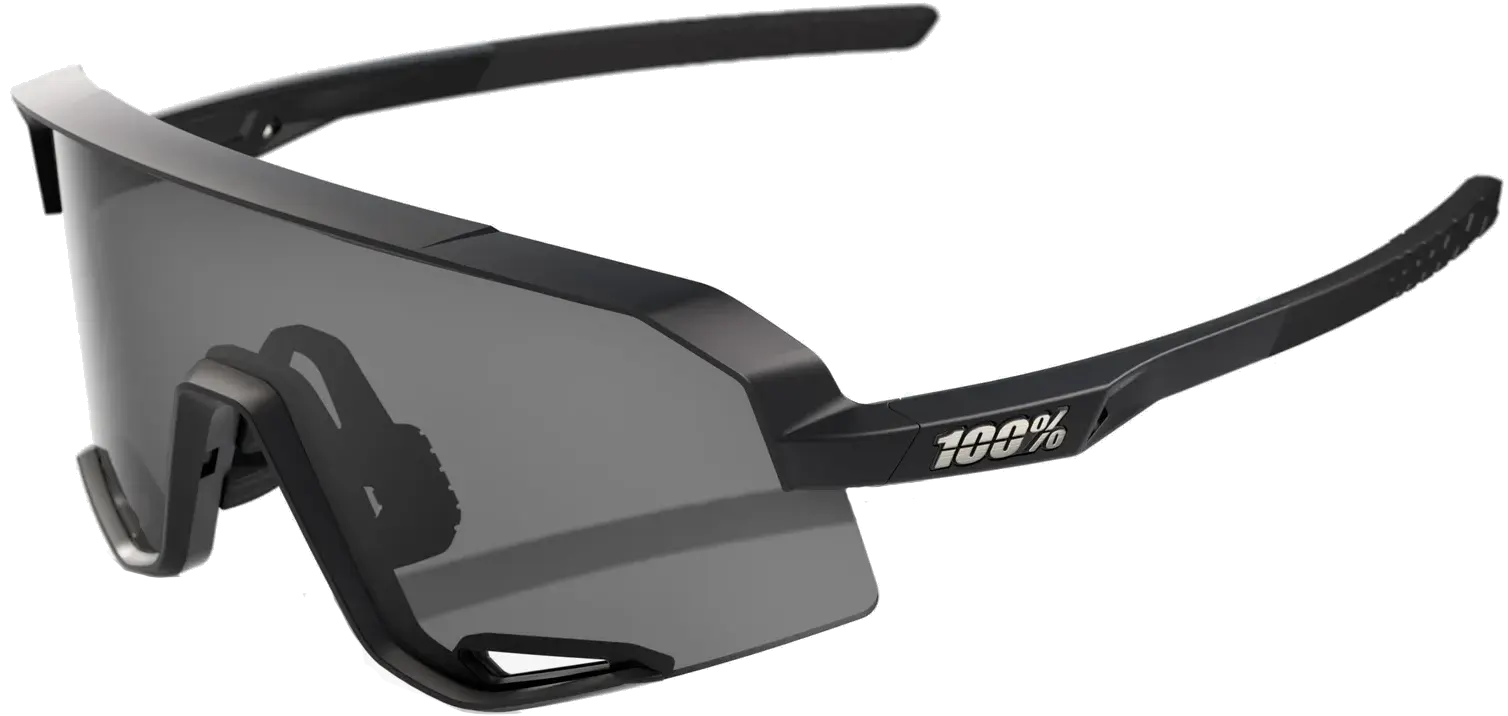 100  Slendale Matte Black Smoke Lens