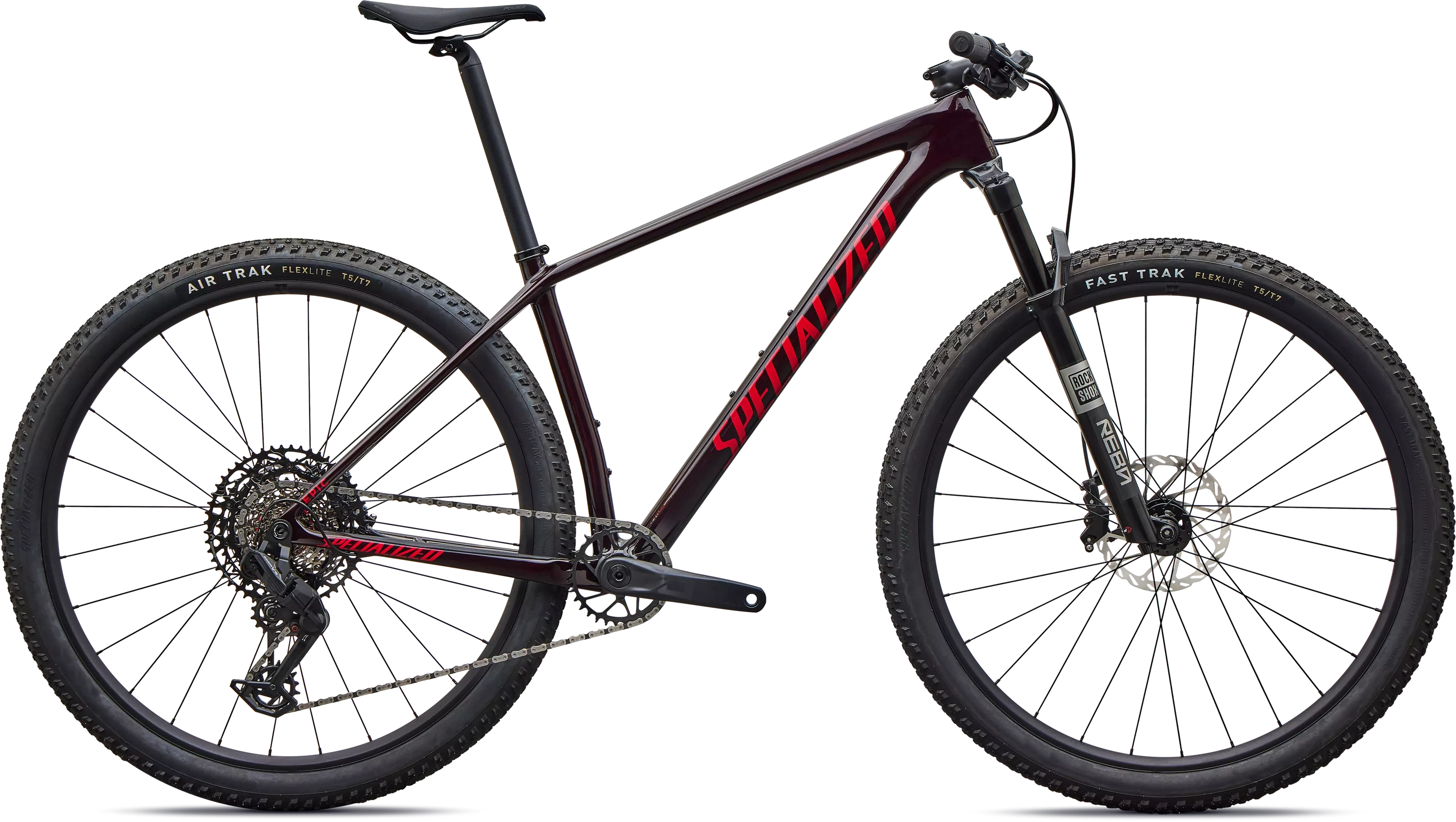 Specialized Epic Hardtail Comp Sram Eagle 70  Rockshox Reba 2027 Gloss Red Tint