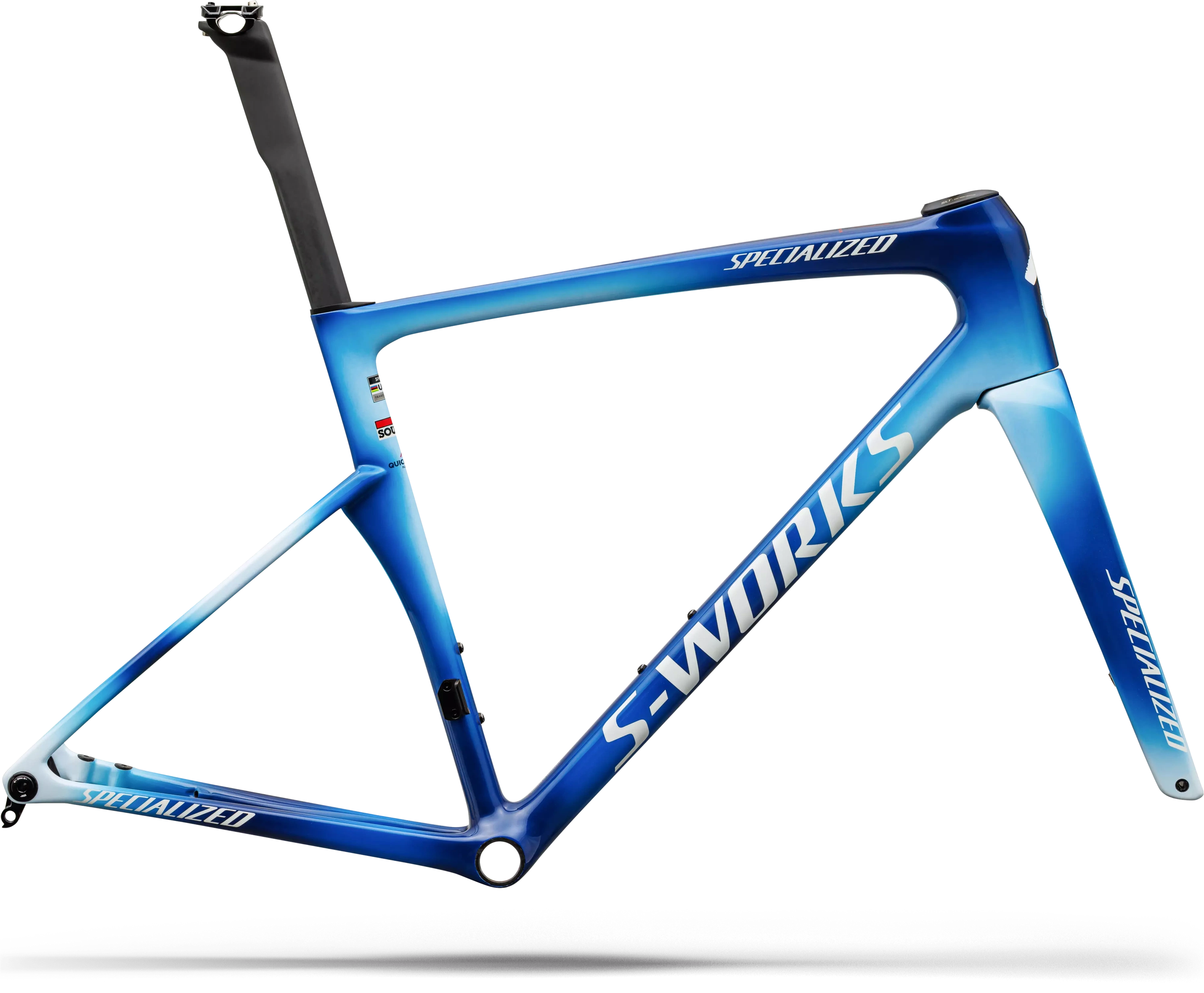 Specialized  -works Tarmac Sl9 Team Replica Frameset Soudal Quick-step 2027 Gloss Blue Onyx