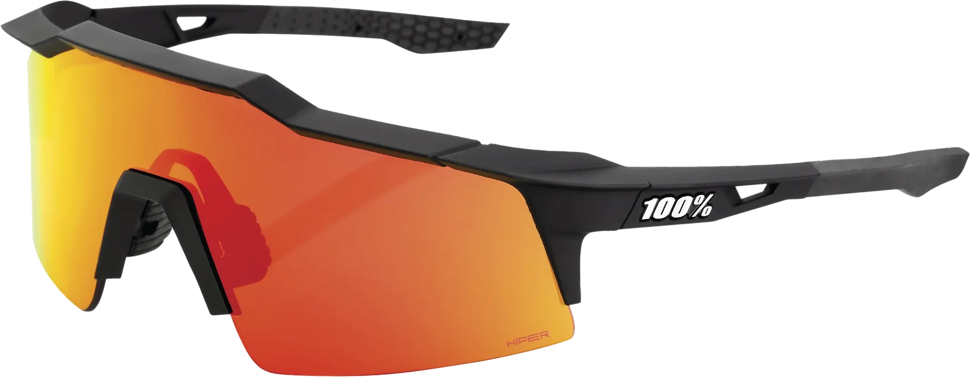 100  Speedcraft Sl Soft Tact Black Hiper Red Multilayer Mirror Lens