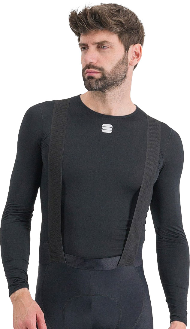 Sportful Midweight Layer Tee Long Sleeves Sort