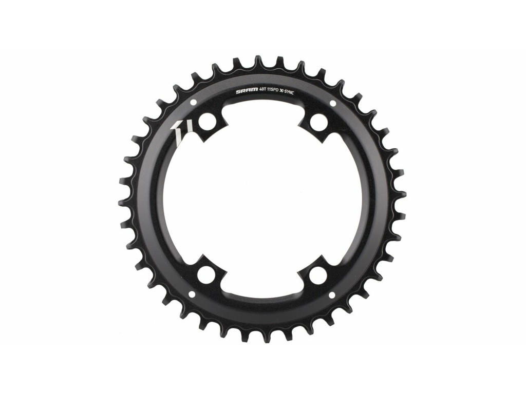 Sram Apex Klinge 40 Tands Rund     11 Gear   Huls ø110mm Sort