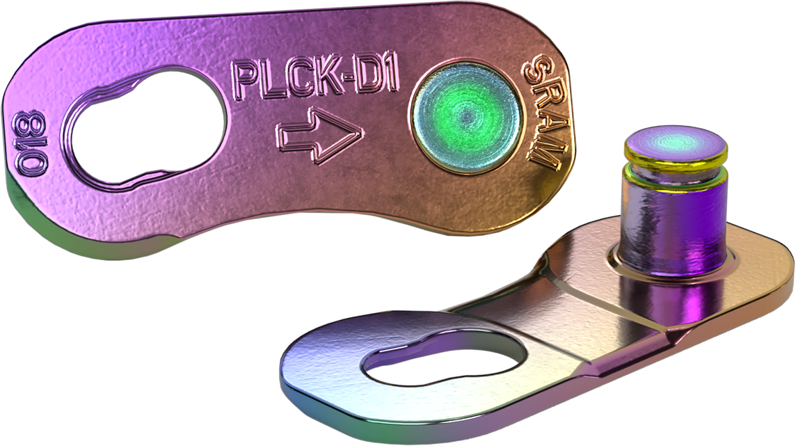 Sram Chain Connector Powerlock Flattop 12 Speed Rainbow