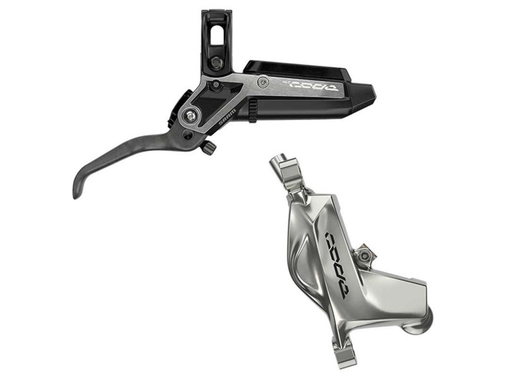 Sram Code Ultimate Stealth Hydraulisk Bremsesæt Til Front Carbon Greb Sort