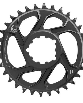 Sram Eagle Klinge 36 Tands Rund     12 Gear Direct Mount   Mm Offset Sort