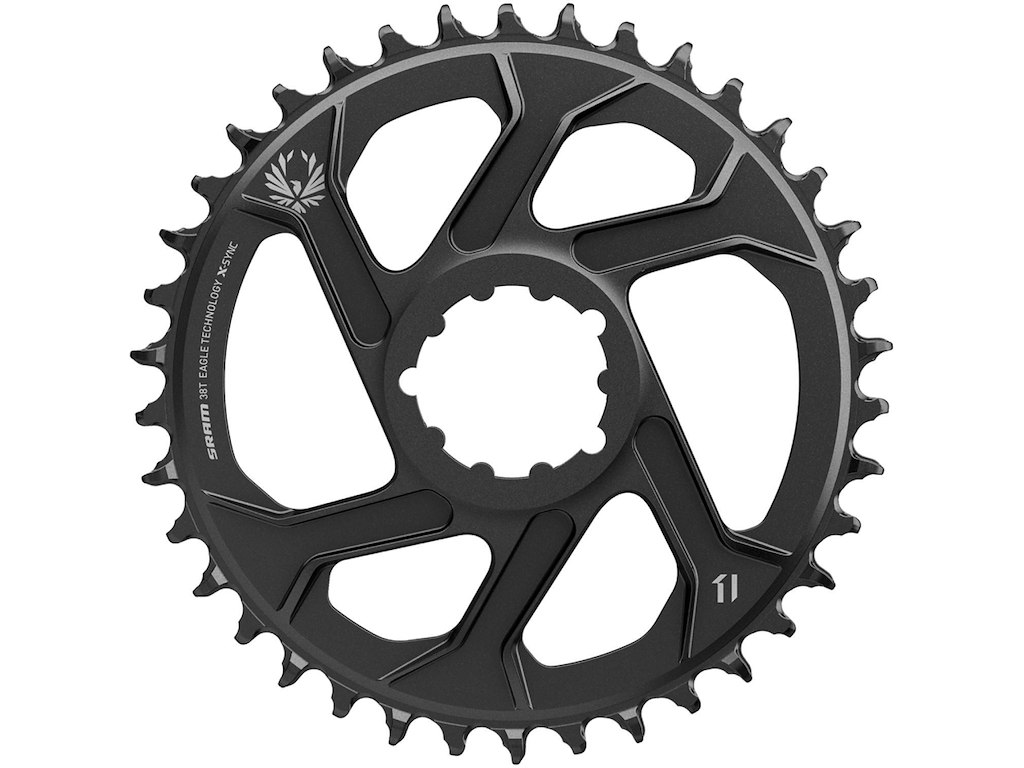 Sram Eagle -sync Ii Klinge 34 Tands Direct Mount 3mm Offset Aluminum Sort