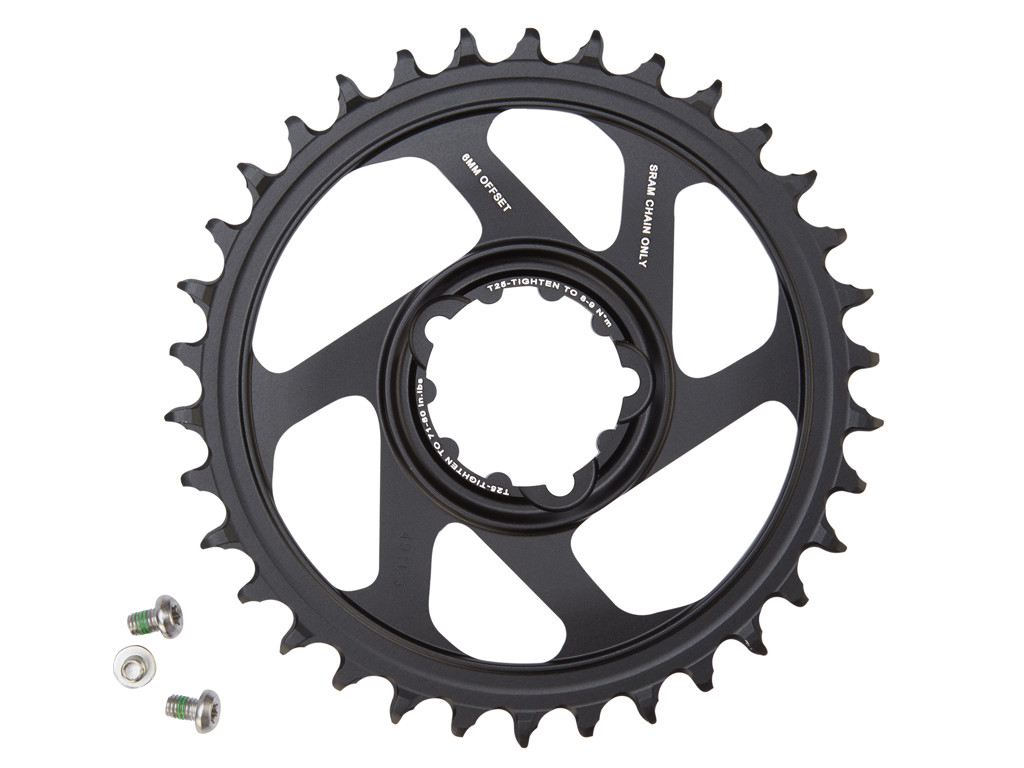 Sram Eagle Xx1 X01 Klinge     12 Gear Sort Direct Mount   Mm Offset 30 Tænder