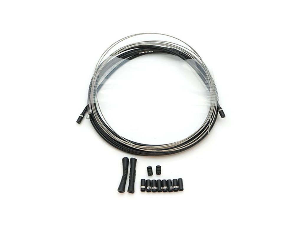 Sram Gearkabel Sæt   Stk Road Mtb Rustfri Wire Sort Kabel