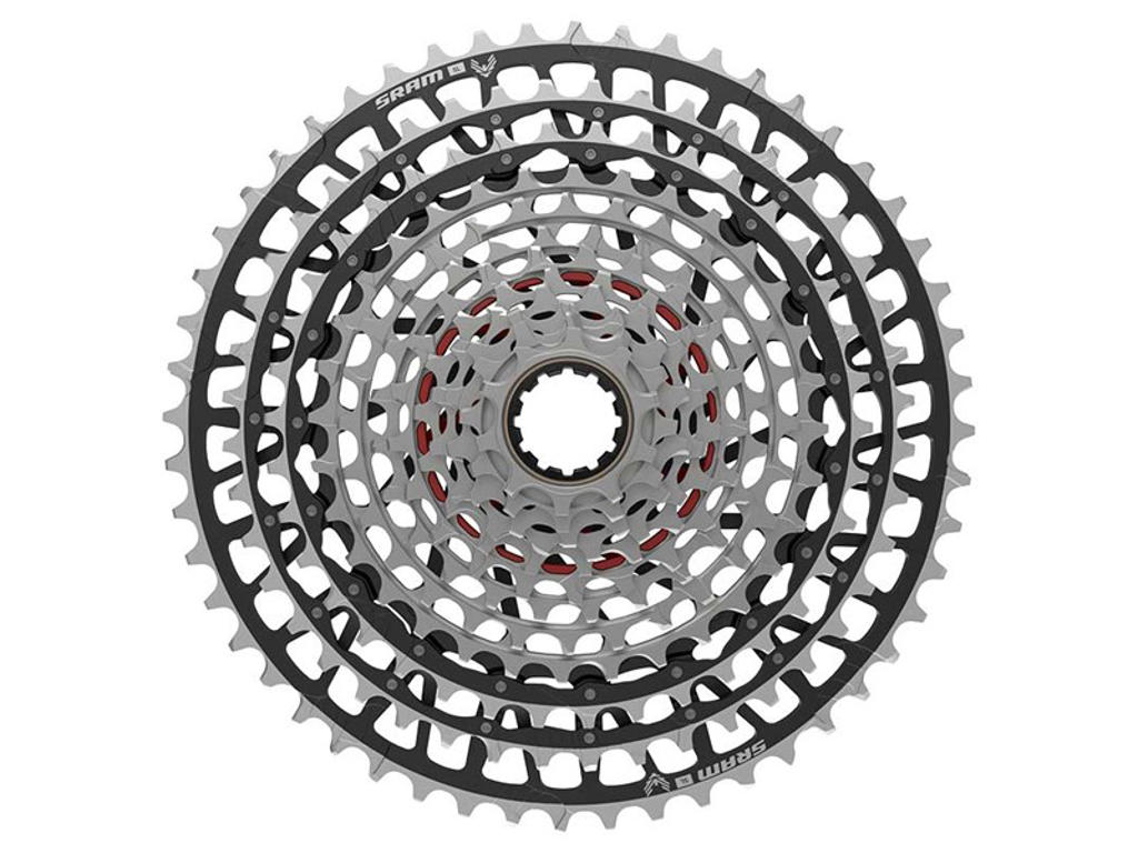 Sram Kassette Xs-1299 -type Eagle 12 Speed 10-52t Sort Sølv