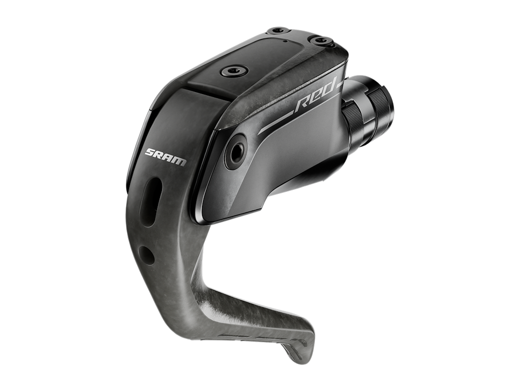 Sram Red Axs E1 Aero Bremsegreb Venstre Med Hydraulisk Kaliber Flat Maount Og 1100mm Olieslange