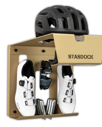 Stasdock Vægmonteret Cykelophæng Guld