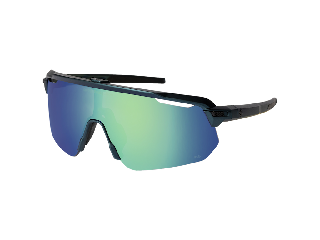 Sweet Protection Shinobi Rig Reflect Cykelbrille Emerald Sea Metallic