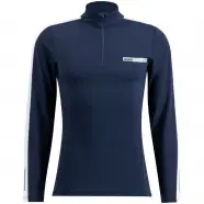 Swix Roadline Nts Half Zip Baselayer Top   Dark Navy Bright White Str    Undertrøje