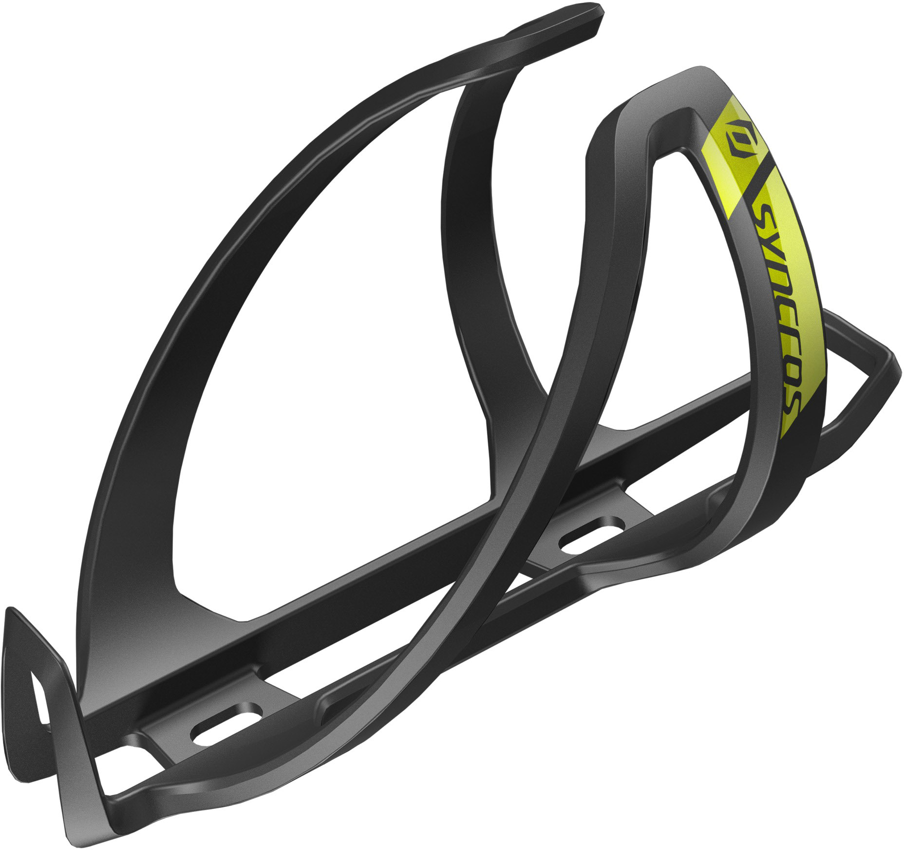 Syncros Bottle Cage Coupe Cage Flaskeholder Sort Gul