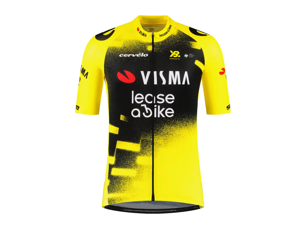 Team Visma   Lease   Bike Cykeltrøje Korte ærmer Wing Beat Replica