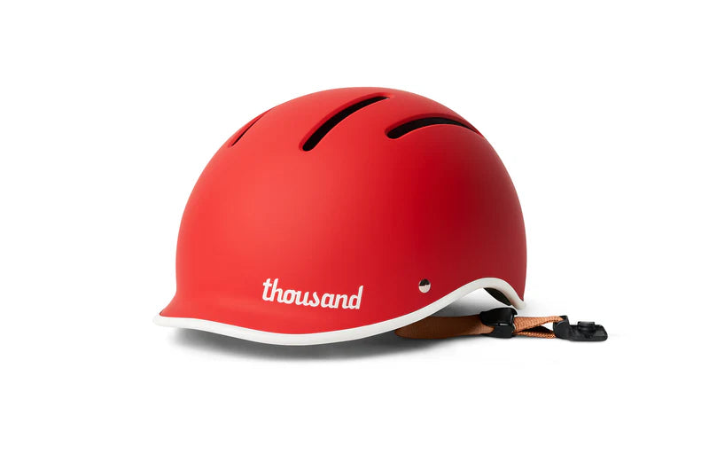 Thousand Jr Børn Rad Rød Cykelhjelm -small 49-53 Cm