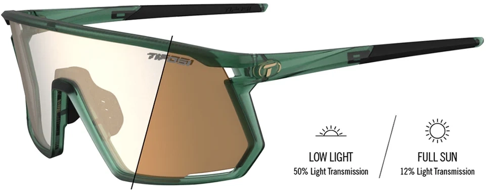 Tifosi Moab Cykelbriller X2013 Forest Vapor Clarion Gold Fototec