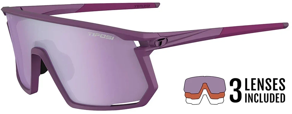 Tifosi Moab Cykelbriller X2013 Plum Passion Clarion Deep Purple Ac Red Clear