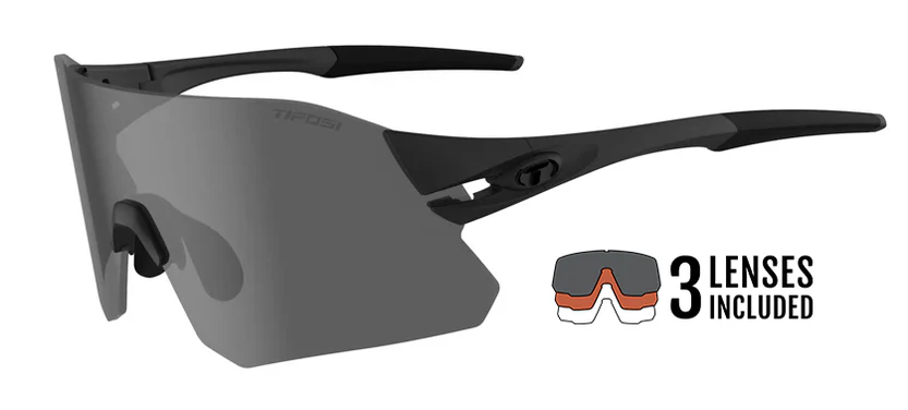 Tifosi Rail Cykelbriller X2013 Blackout X2013 Smoke Ac Red Clear