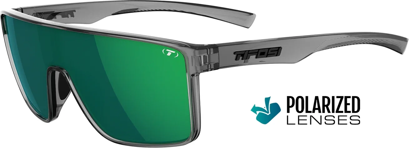 Tifosi Sanctum Cykelbriller X2013 Crystal Smoke X2013 Smoke Green Mirror