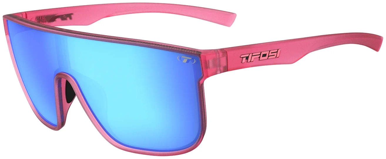 Tifosi Sanctum Cykelbriller X2013 Matte Crystal Pink X2013 Sky Blue Mirror