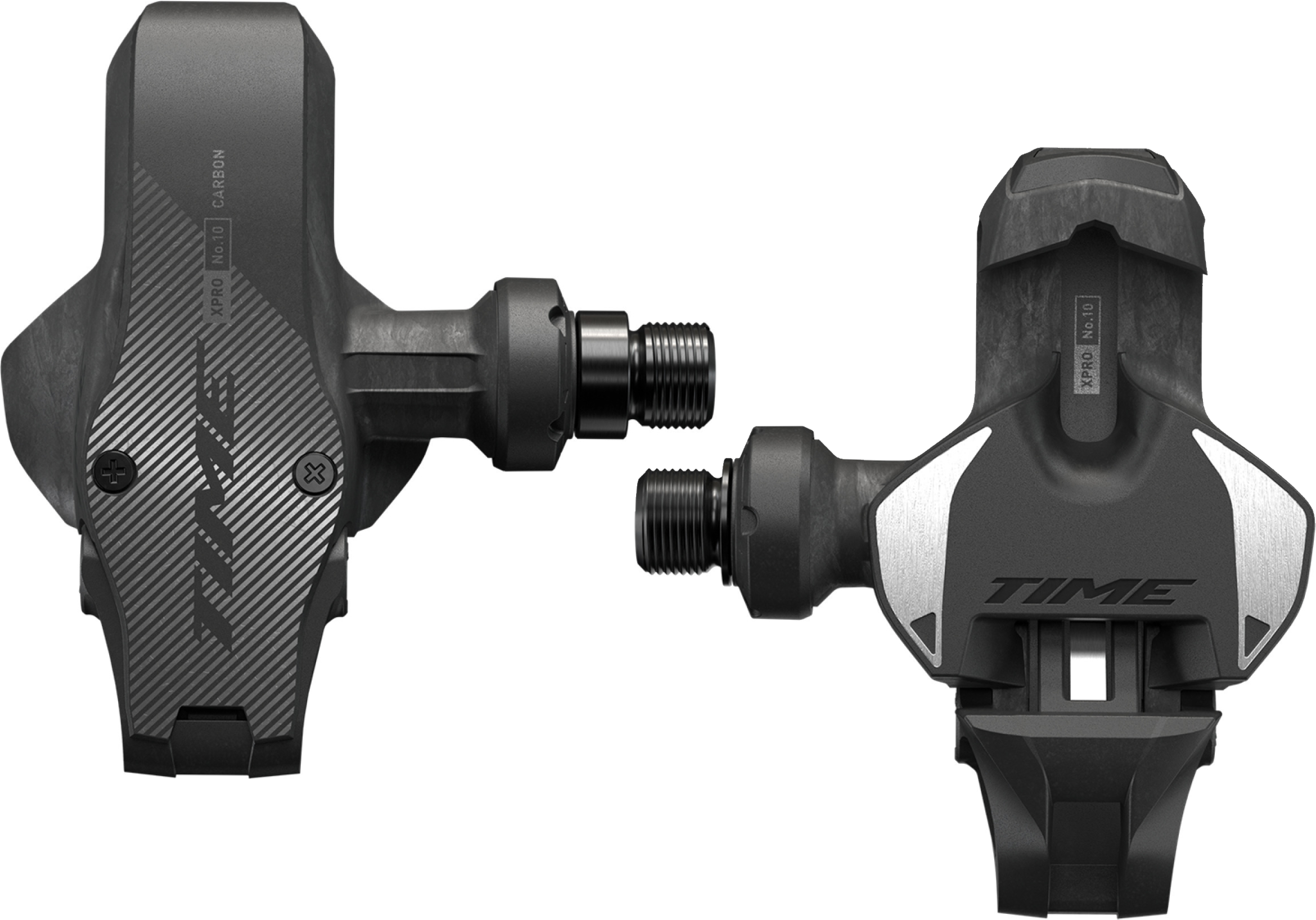 Time Xpro 10 Pedaler 57 Mm  Carbon Sort